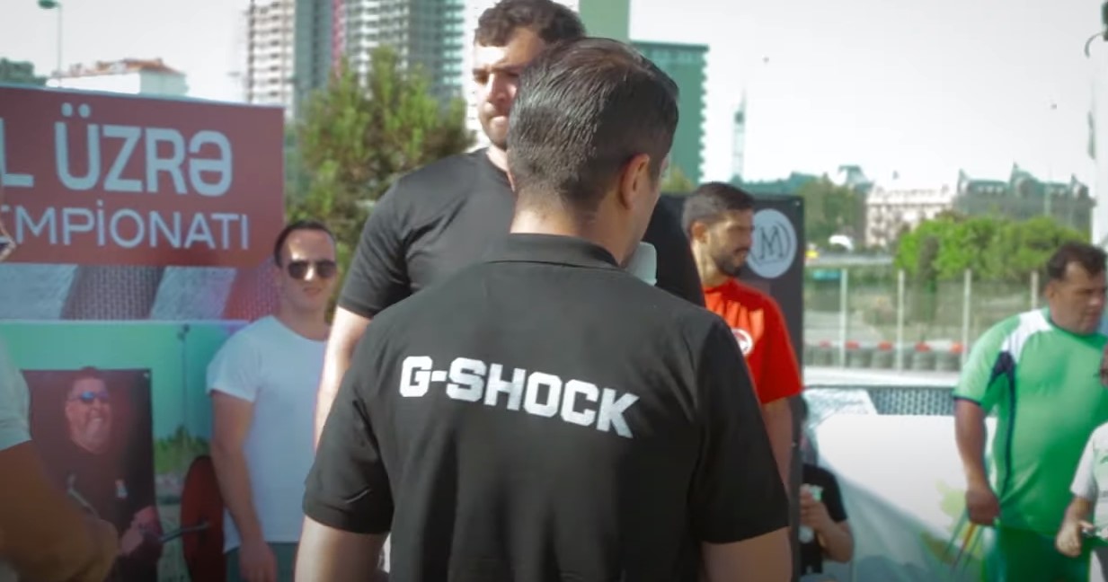 G-SHOCK x Azerbaijan Strongmen Powerlifting